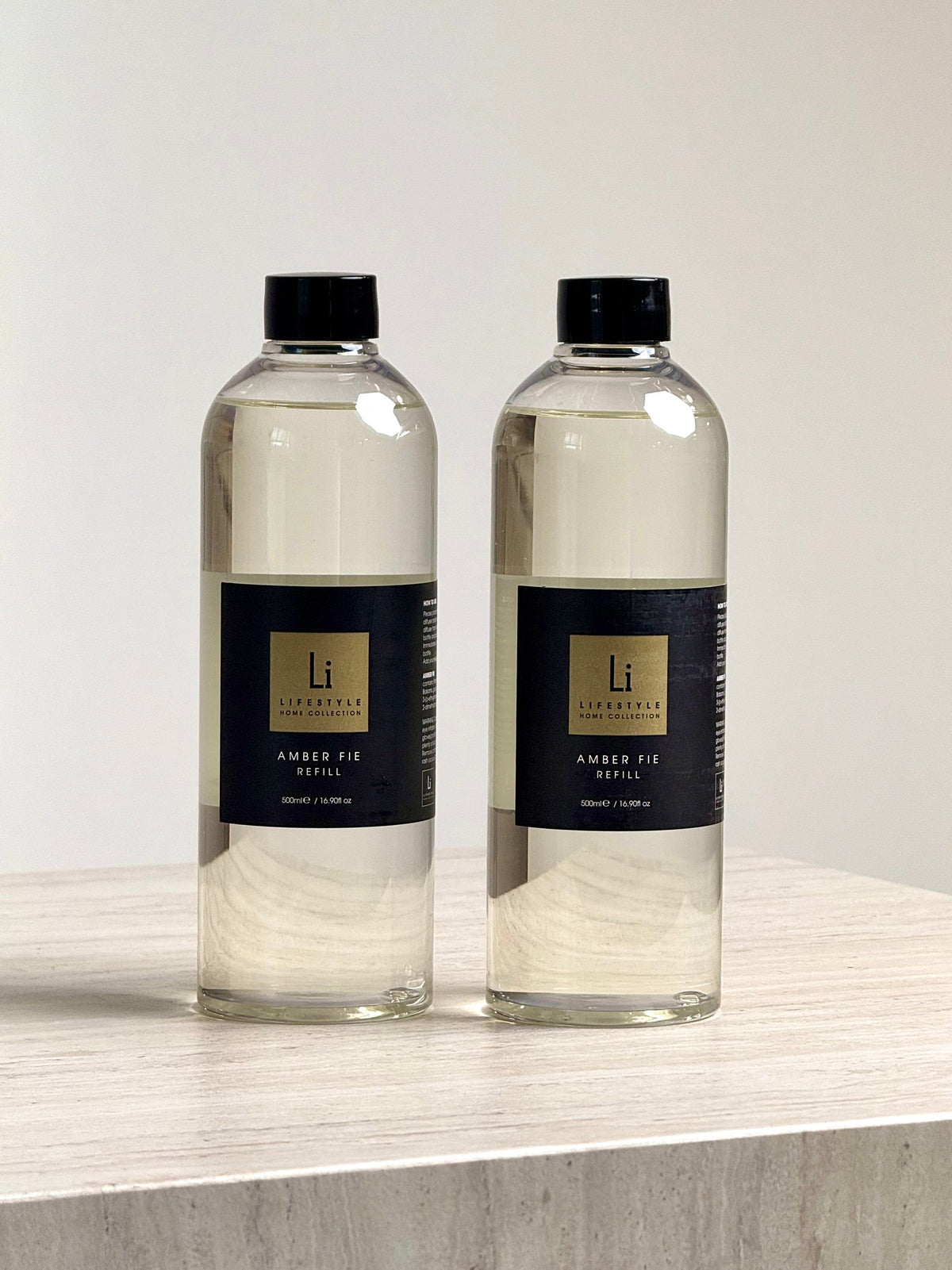 Lifestyle Home Collection Refill 1000ml (2 x 500ml) Amber Fie - XXL Premium Diffuser Refill House of Isabella UK