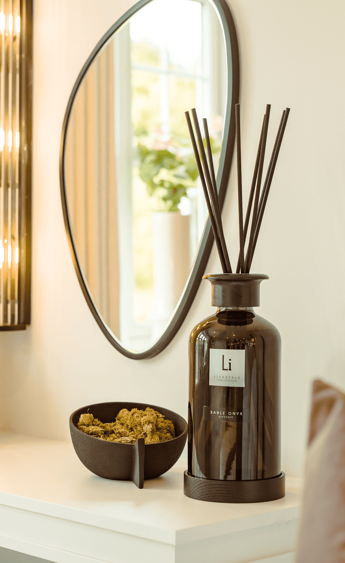 Lifestyle Home Collection Refill 1000ml (2 x 500ml) Sable Onyx - XXL Premium Diffuser Refill House of Isabella UK