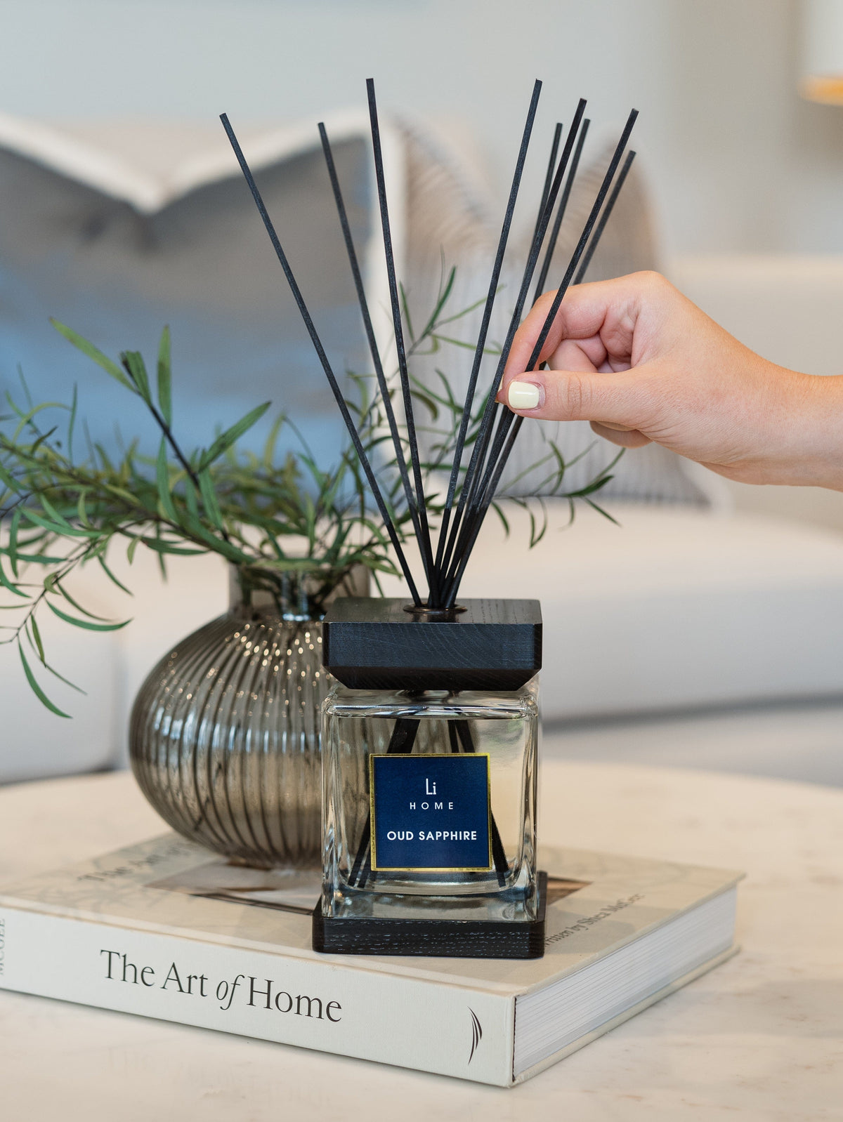 Lifestyle Home Collection Refill 500ml Oud Sapphire - Square Diffuser Refill 500ml House of Isabella UK