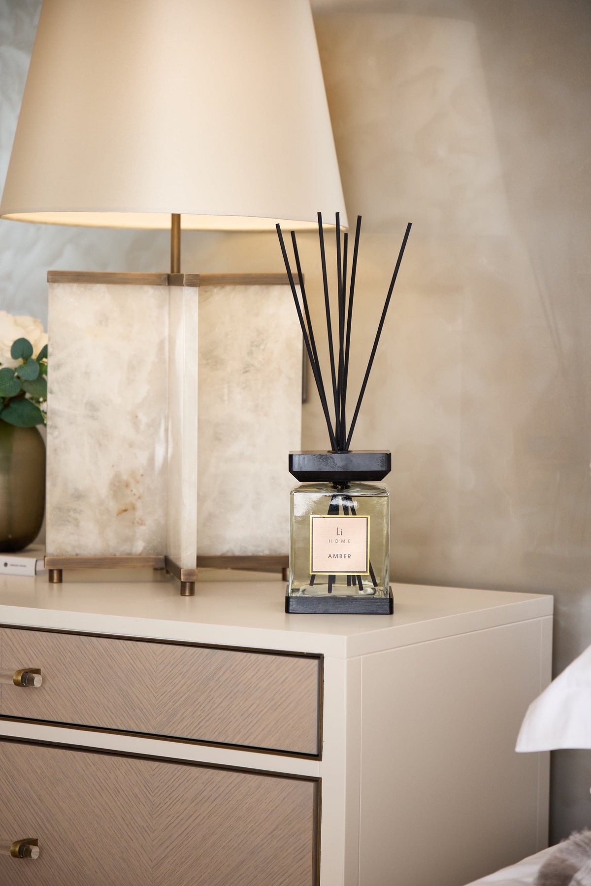 Lifestyle Home Collection Room Diffuser Luxury Square Diffuser - Amber House of Isabella UK