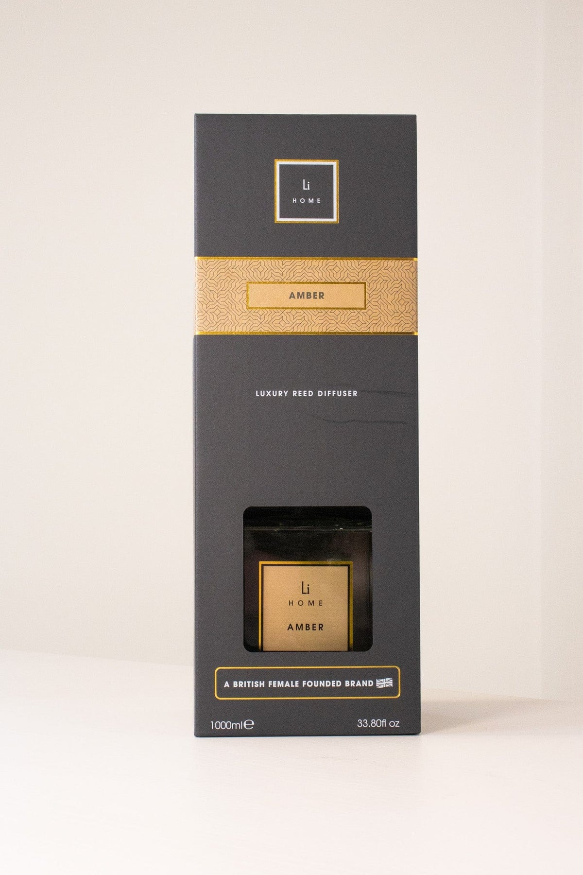 Lifestyle Home Collection Room Diffuser Luxury Square Diffuser - Amber House of Isabella UK