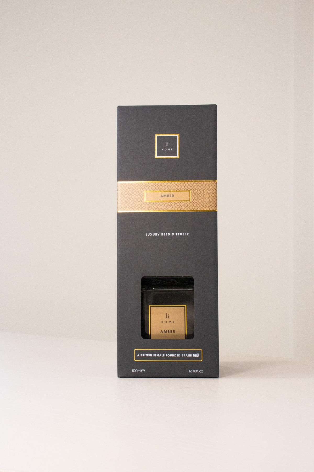 Lifestyle Home Collection Room Diffuser Luxury Square Diffuser - Amber House of Isabella UK