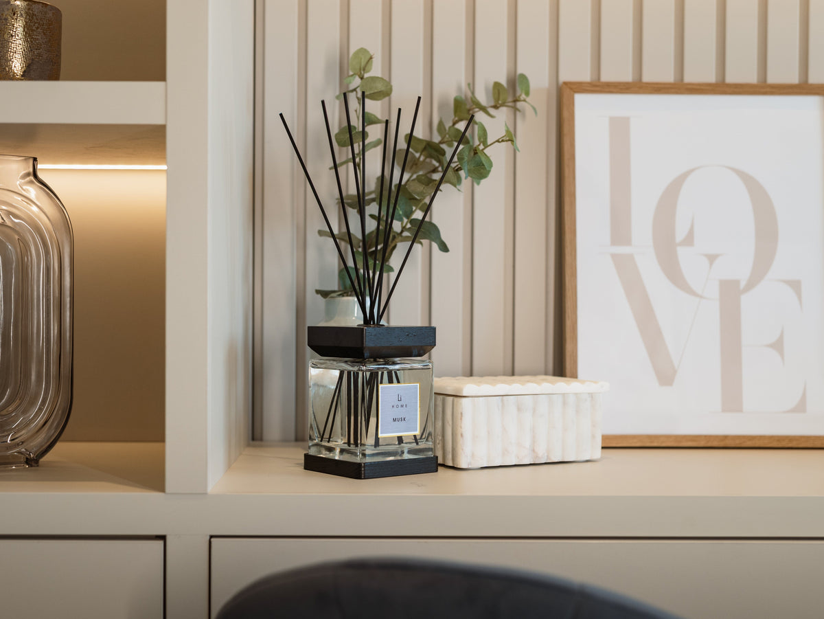 Lifestyle Home Collection Room Diffuser Luxury Square Diffuser - Musk House of Isabella UK