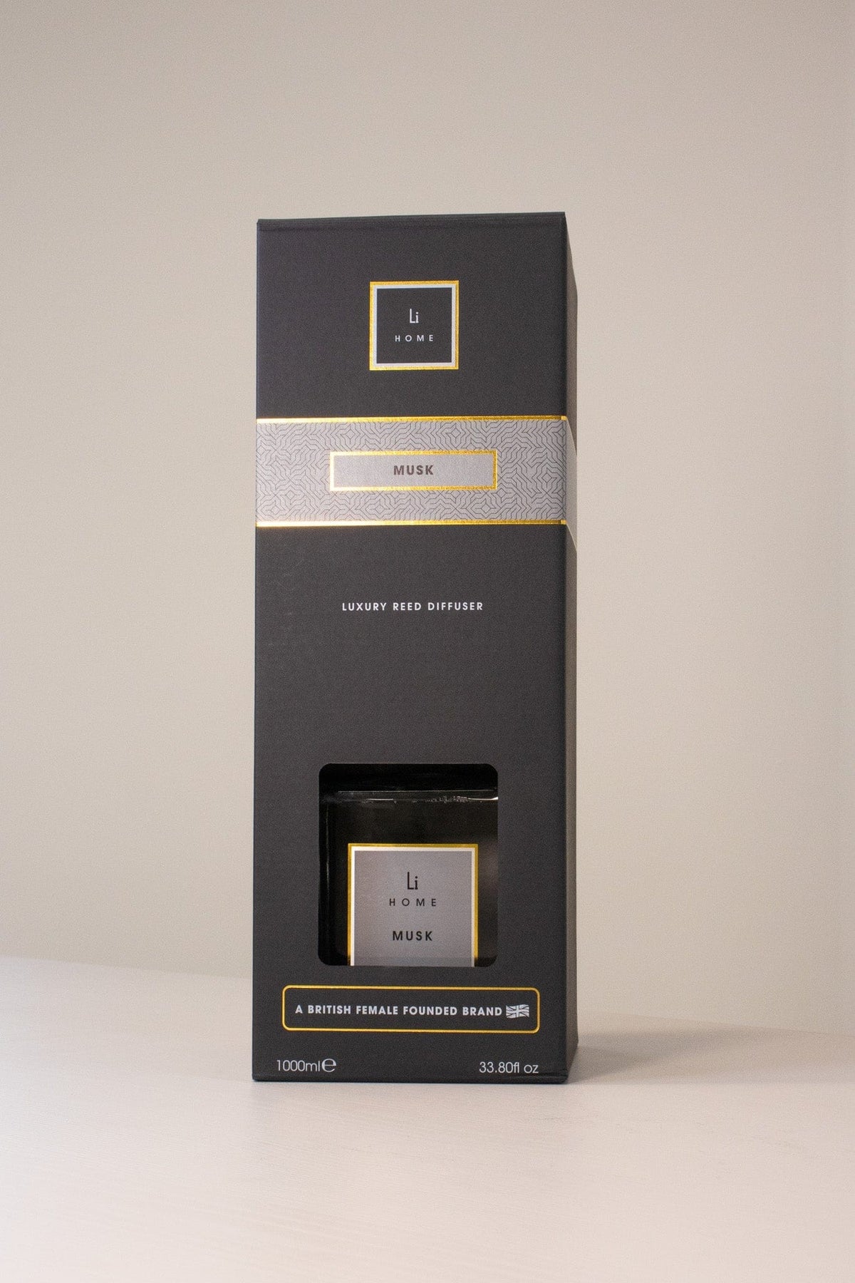 Lifestyle Home Collection Room Diffuser Luxury Square Diffuser - Musk House of Isabella UK