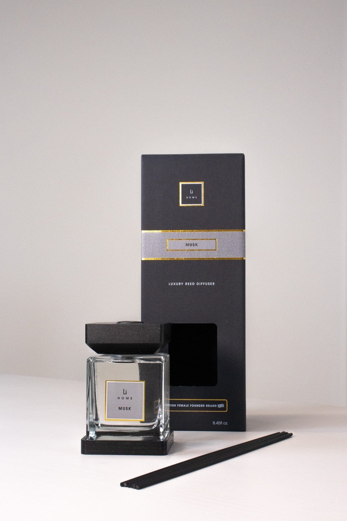 Lifestyle Home Collection Room Diffuser Luxury Square Diffuser - Musk House of Isabella UK