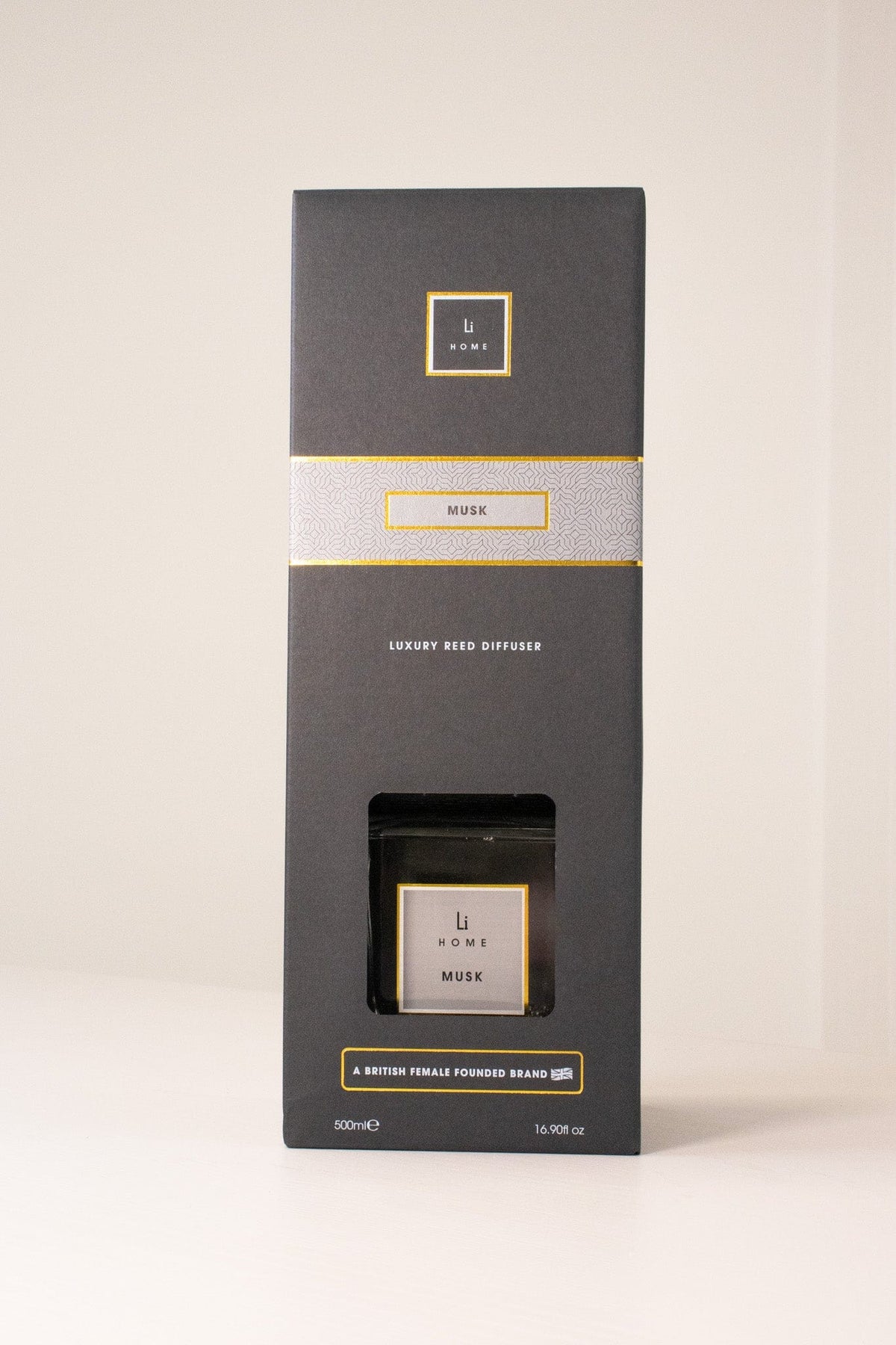 Lifestyle Home Collection Room Diffuser Luxury Square Diffuser - Musk House of Isabella UK