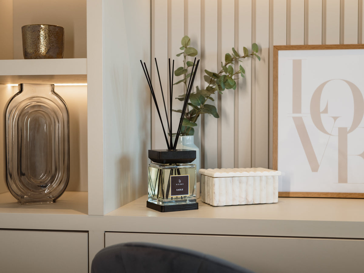 Lifestyle Home Collection Room Diffuser Luxury Square Diffuser - Sable House of Isabella UK
