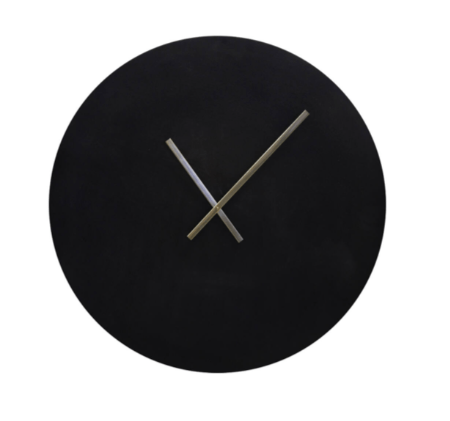 Clock Ø74 cm LICOLA antique black | OUTLET.