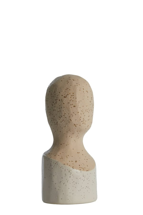 Light & Living Accessories Ornament 9,5x8,5x20,5 cm BATTUDA ceramics matt cream House of Isabella UK