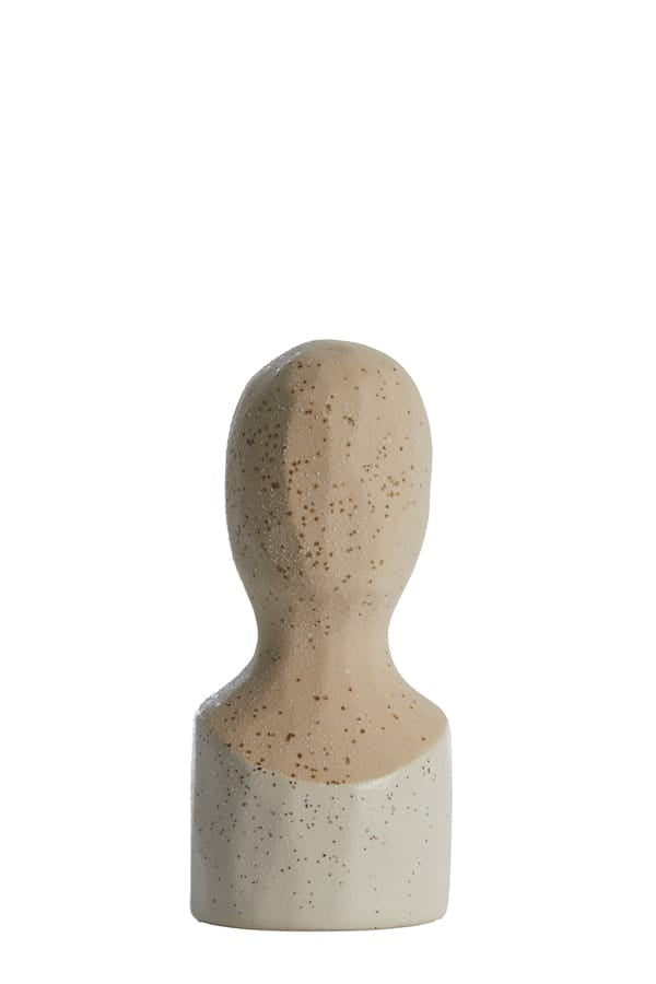 Light & Living Accessories Ornament 9,5x8,5x20,5 cm BATTUDA ceramics matt cream House of Isabella UK