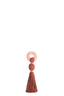 Light & Living Accessories Ornament 9x33 cm YAVIZA terra+raffia light pink House of Isabella UK