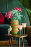 Light & Living Accessories Ornament 9x6,5x20 cm PARROT glass green+red House of Isabella UK
