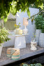 Light & Living Accessories Ornament on base 14x12,5x30,5 cm GRAPE cream+antique bronze House of Isabella UK