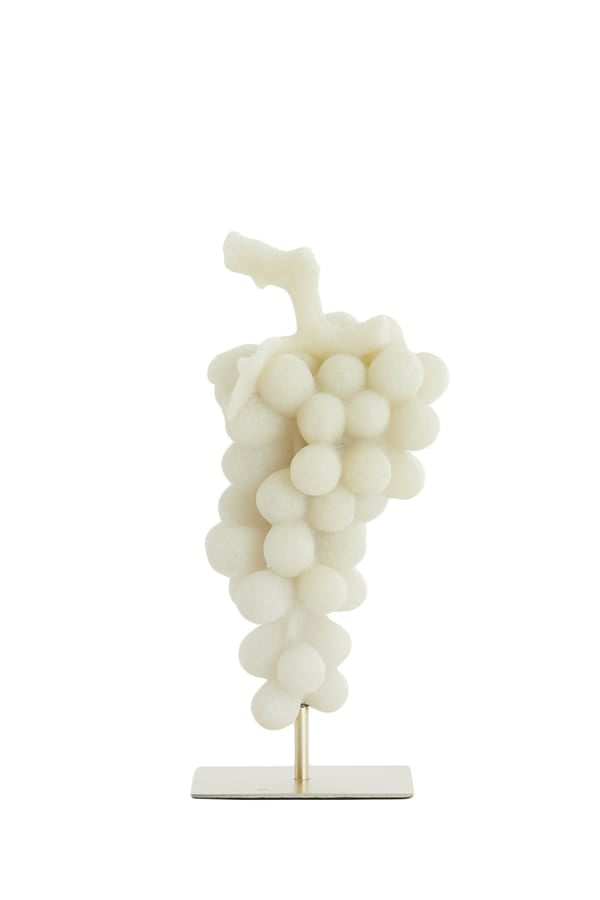 Light & Living Accessories Ornament on base 14x12,5x30,5 cm GRAPE cream+antique bronze House of Isabella UK