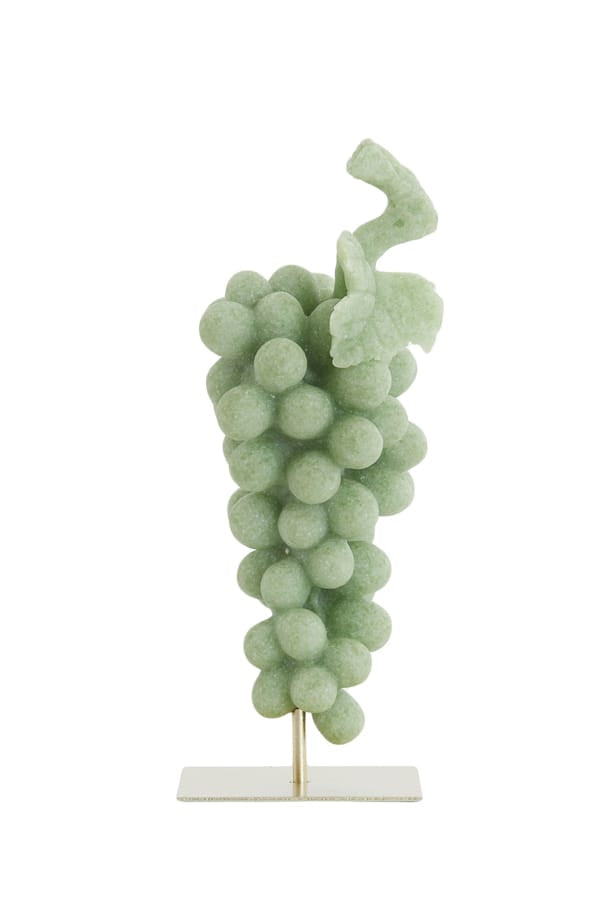 Light & Living Accessories Ornament on base 15x13x35 cm GRAPE green+antique bronze House of Isabella UK