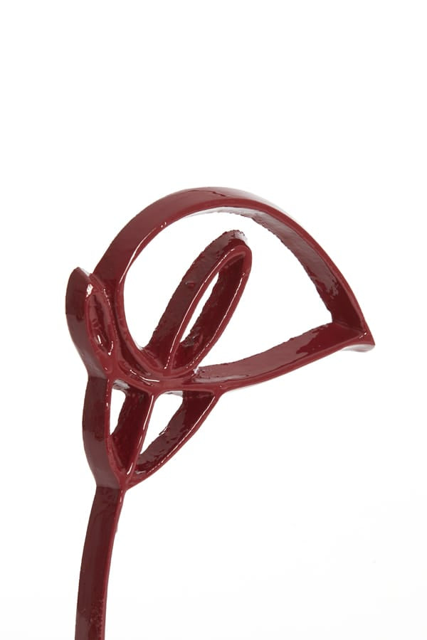 Light & Living Accessories Ornament on base 15x7,5x29 cm CALLA shiny burgundy House of Isabella UK