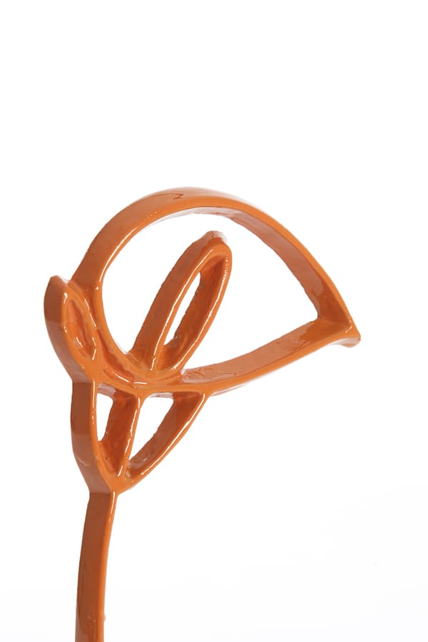 Light & Living Accessories Ornament on base 15x7,5x29 cm CALLA shiny orange House of Isabella UK