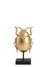 Light & Living Accessories Ornament on base 15x8,5x27 cm BEETLE gold+black House of Isabella UK