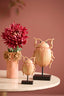 Light & Living Accessories Ornament on base 15x8,5x27 cm BEETLE light pink+black House of Isabella UK
