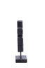 Light & Living Accessories Ornament on base 16x9x33 cm SILIA wood matt black House of Isabella UK
