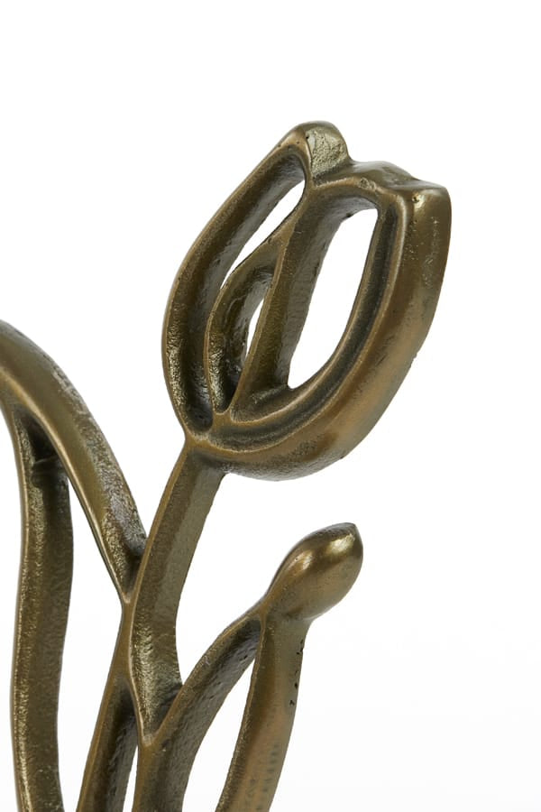 Light & Living Accessories Ornament on base 17x6x35 cm TULIPANU antique bronze House of Isabella UK