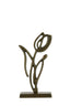 Light & Living Accessories Ornament on base 17x6x35 cm TULIPANU antique bronze House of Isabella UK