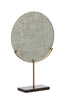 Light & Living Accessories Ornament on base 17x8,5x48 cm WALDECK marble black+glass House of Isabella UK