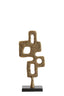 Light & Living Accessories Ornament on base 18x10x44 cm VEX antique bronze+matt black House of Isabella UK