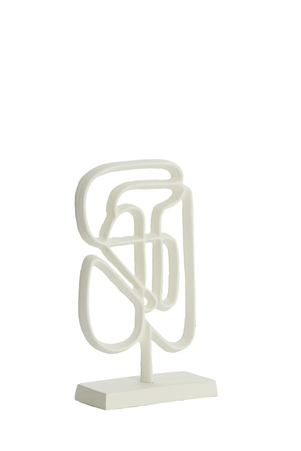 Light & Living Accessories Ornament on base 18x8x31 cm GOLEZA cream House of Isabella UK