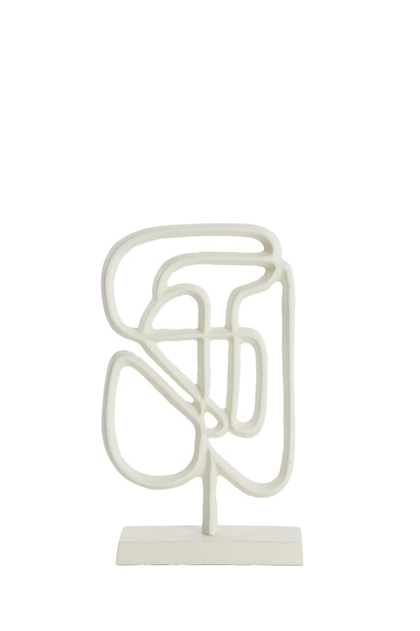 Light & Living Accessories Ornament on base 18x8x31 cm GOLEZA cream House of Isabella UK
