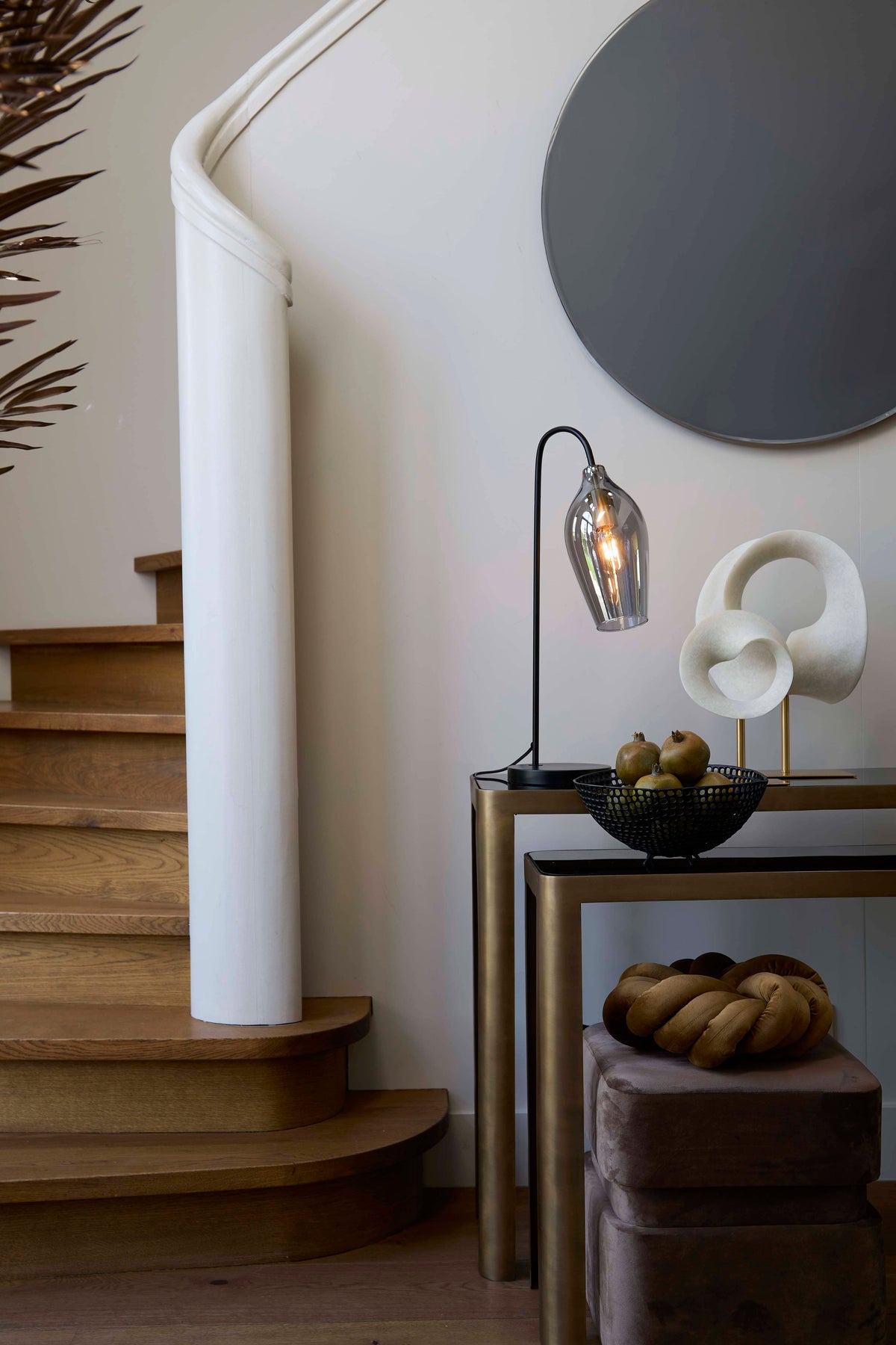 Light & Living Accessories Ornament on base 20x10x30 cm TUZLA cream+antique bronze House of Isabella UK