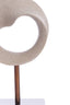 Light & Living Accessories Ornament on base 20x10x30 cm TUZLA taupe+dark bronze House of Isabella UK
