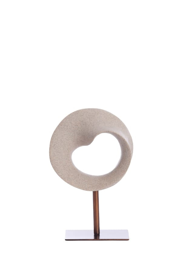 Light & Living Accessories Ornament on base 20x10x30 cm TUZLA taupe+dark bronze House of Isabella UK