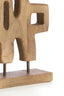Light & Living Accessories Ornament on base 20x9,5x38,5 cm SALA wood grey-dark brown House of Isabella UK