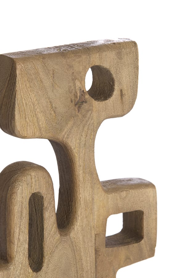 Light & Living Accessories Ornament on base 20x9,5x38,5 cm SALA wood grey-dark brown House of Isabella UK