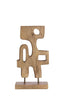 Light & Living Accessories Ornament on base 20x9,5x38,5 cm SALA wood grey-dark brown House of Isabella UK