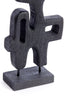 Light & Living Accessories Ornament on base 20x9,5x38,5 cm SALA wood matt black House of Isabella UK