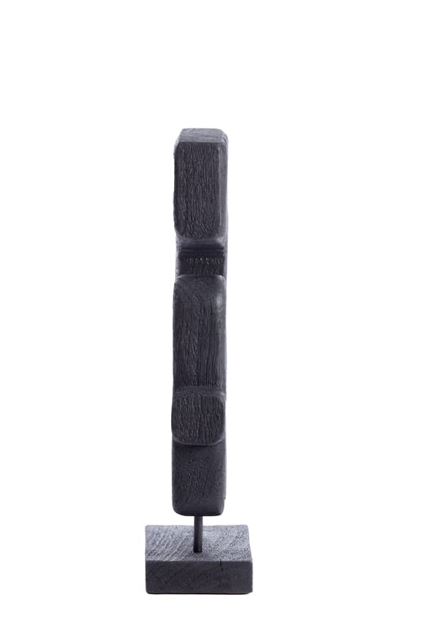 Light & Living Accessories Ornament on base 20x9,5x38,5 cm SALA wood matt black House of Isabella UK