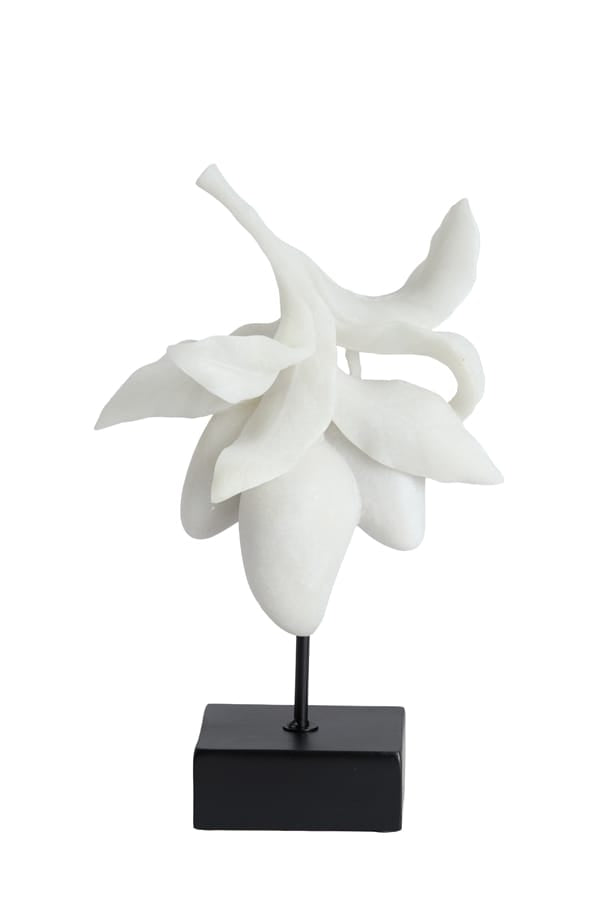 Light & Living Accessories Ornament on base 23,5x13x37 cm MANGO cream+black House of Isabella UK