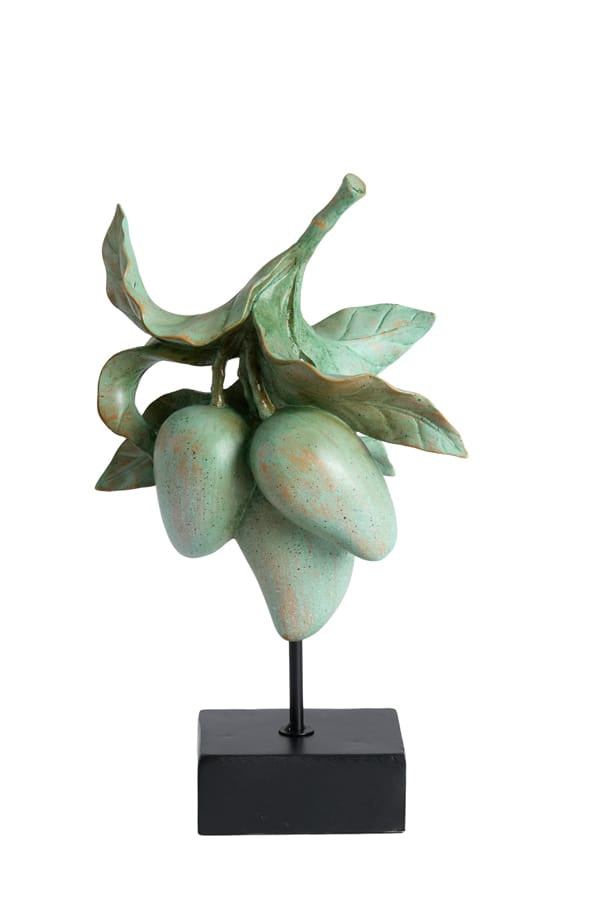 Light & Living Accessories Ornament on base 23,5x13x37 cm MANGO green+black House of Isabella UK