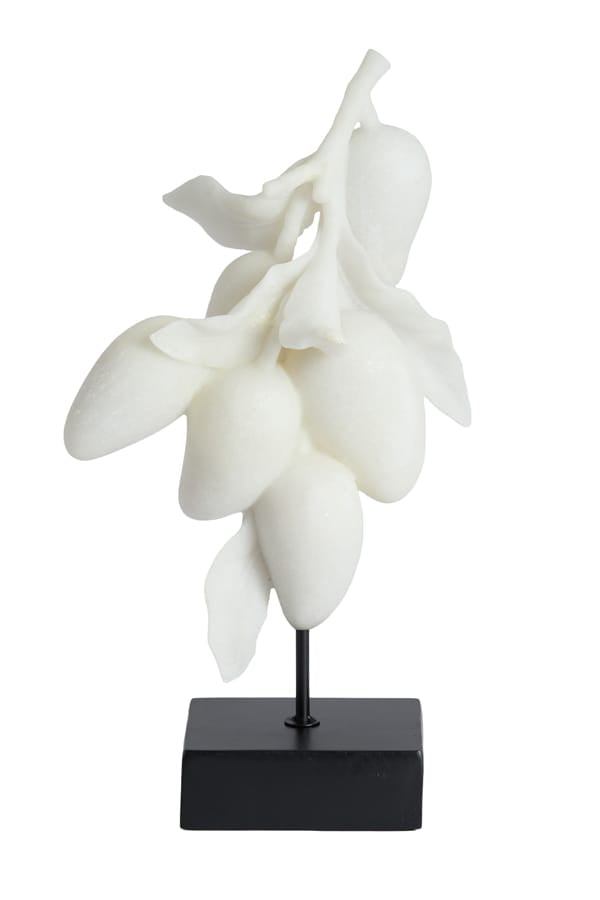 Light & Living Accessories Ornament on base 23,5x15x43,5 cm MANGO cream+black House of Isabella UK