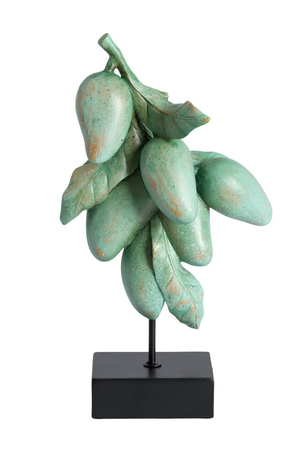 Light & Living Accessories Ornament on base 23,5x15x43,5 cm MANGO green+black House of Isabella UK