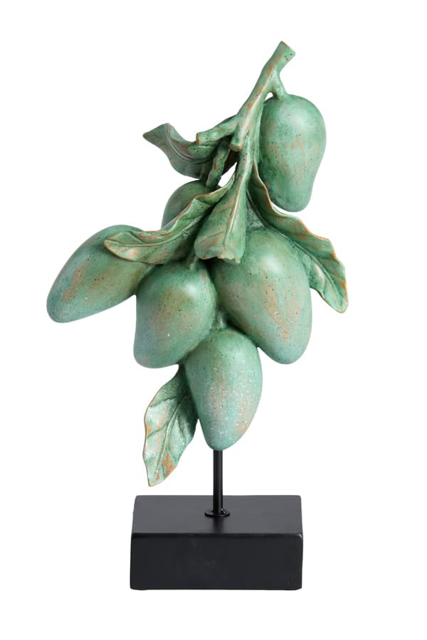 Light & Living Accessories Ornament on base 23,5x15x43,5 cm MANGO green+black House of Isabella UK