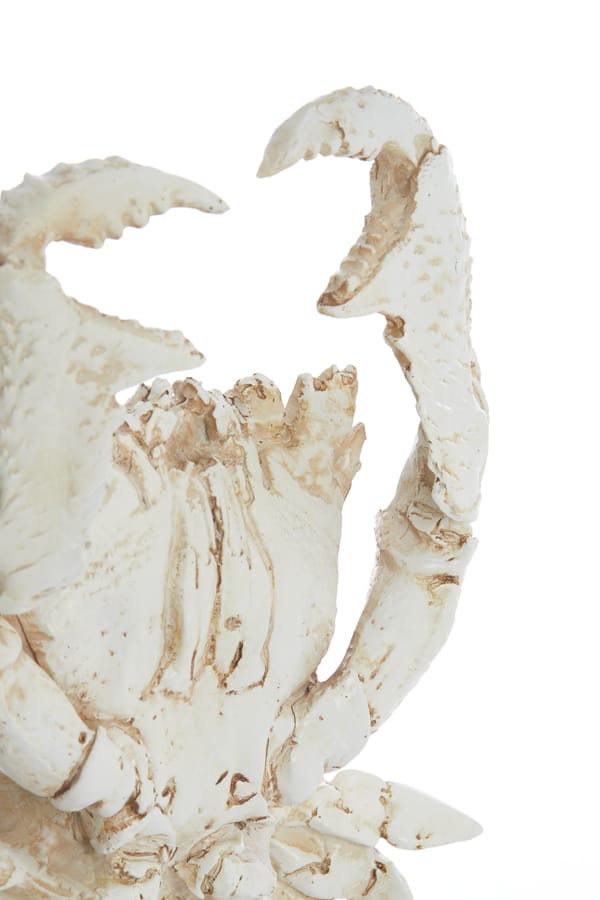 Light & Living Accessories Ornament on base 23x12,5x42,5 cm CRAB off white House of Isabella UK