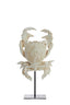 Light & Living Accessories Ornament on base 23x12,5x42,5 cm CRAB off white House of Isabella UK