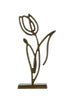 Light & Living Accessories Ornament on base 24x8,5x45 cm TULIPANU antique bronze House of Isabella UK