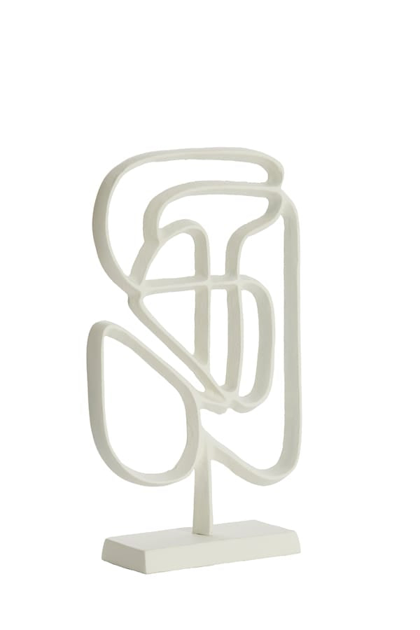Light & Living Accessories Ornament on base 24x8x39 cm GOLEZA cream House of Isabella UK
