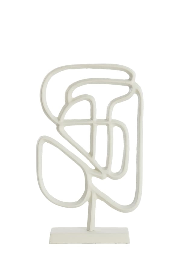 Light & Living Accessories Ornament on base 24x8x39 cm GOLEZA cream House of Isabella UK