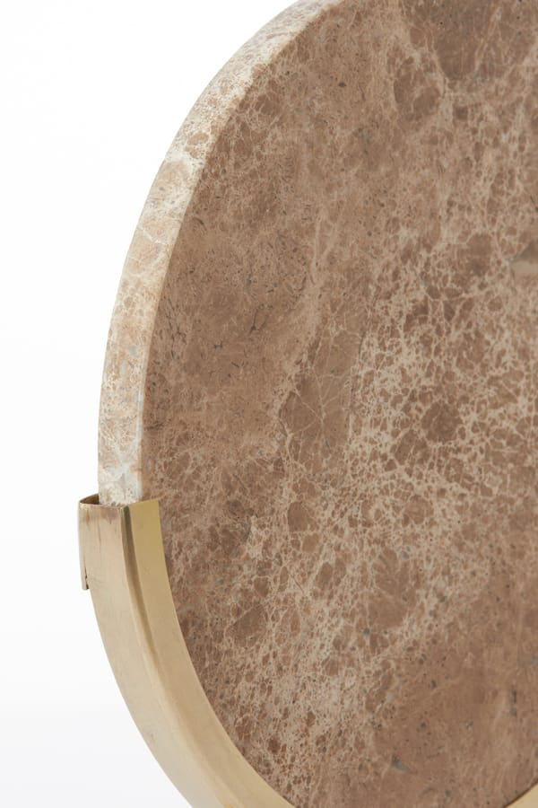 Light & Living Accessories Ornament on base 25,5x10x38,5 cm MORENO marble brown House of Isabella UK