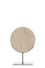 Light & Living Accessories Ornament on base 25,5x10x38,5 cm MORENO sand travertine House of Isabella UK